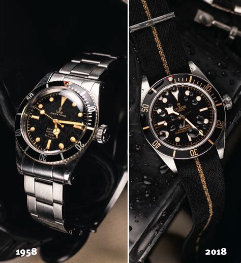 tudor submariner 1958|tudor's submarine black bay.